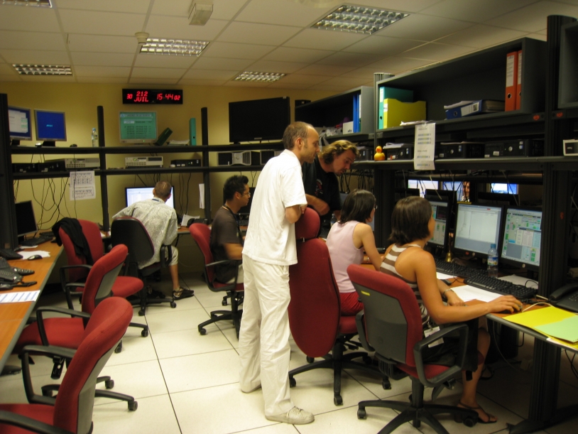 Jason-2 command and control centre at CNES’s space centre in Toulouse. Credits: CNES.