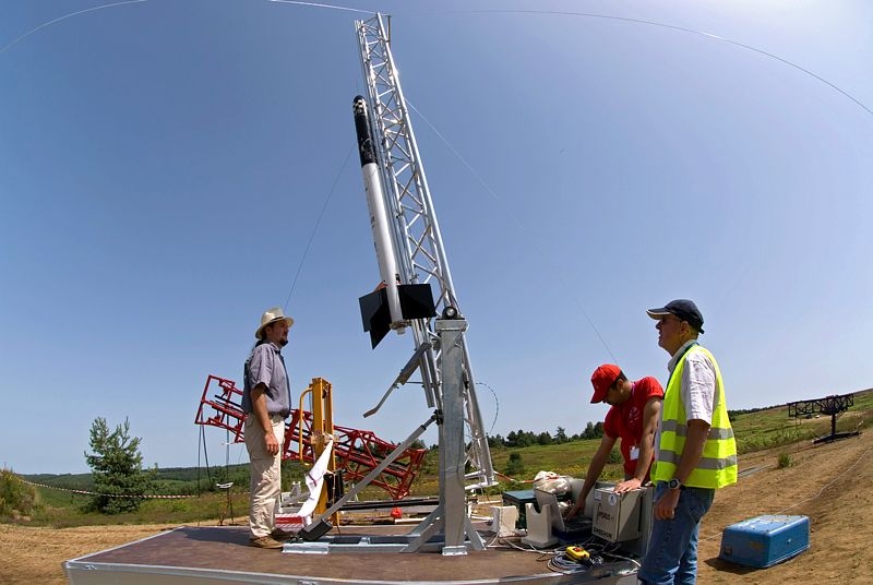 Experimental rockets will be soaring skywards again at this year’s C’Space event. Credits: CNES/S. Girard.