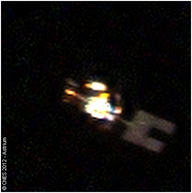 Le satellite Spot 5 par Pléiades 1A